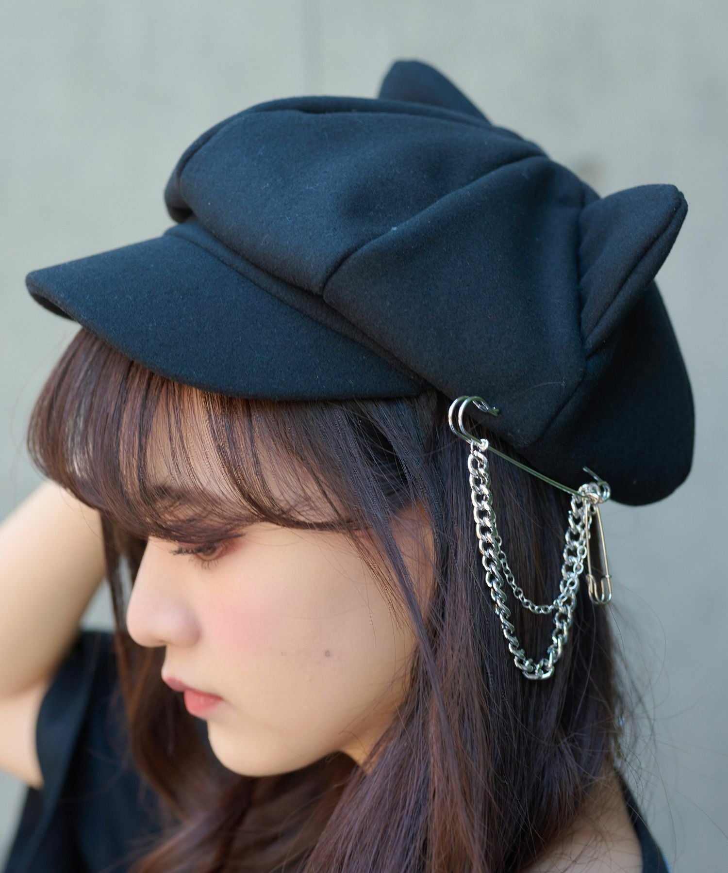 猫耳キャスケット|原宿発スタイルを全国へ|SPINNS公式通販