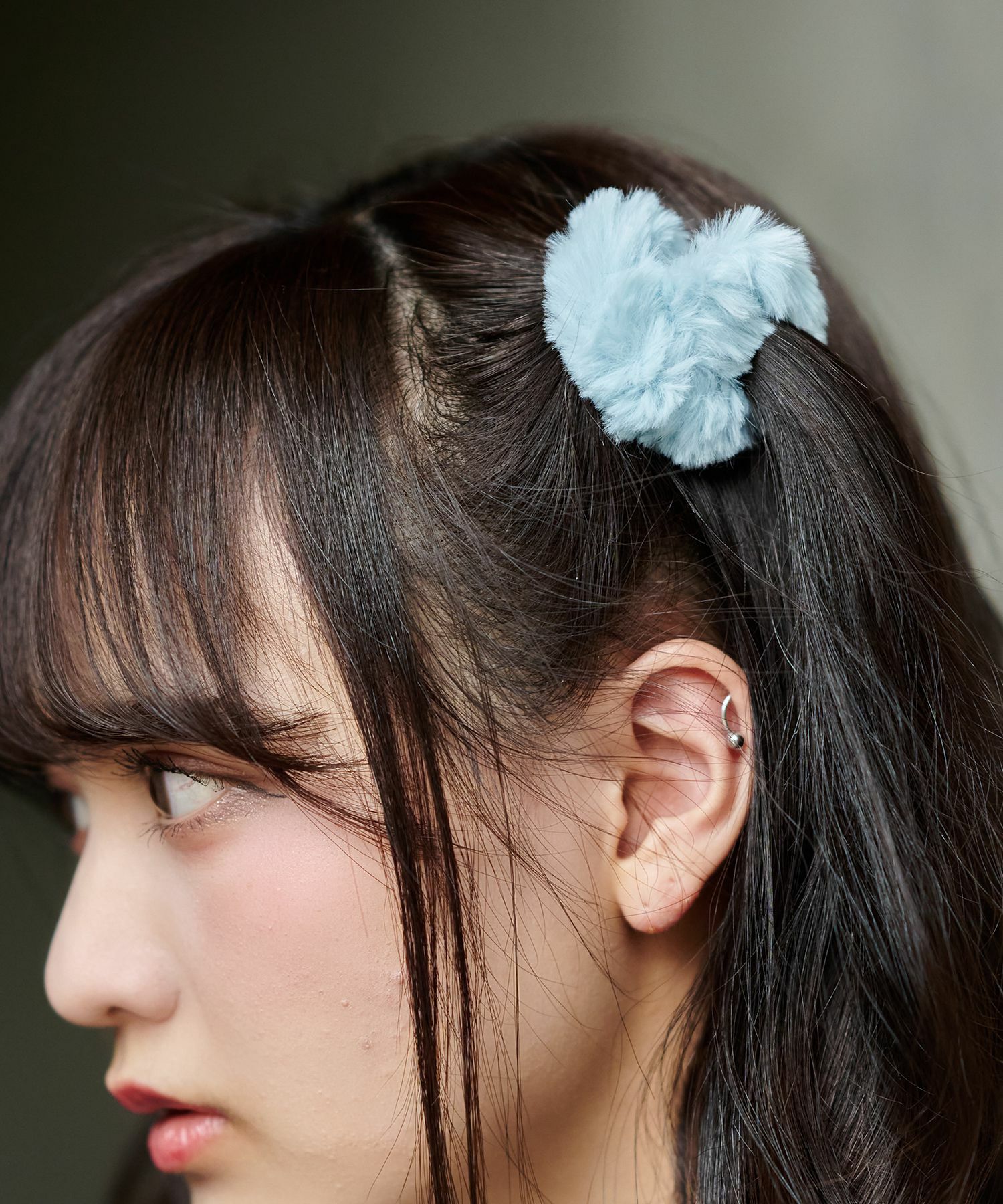 フェイクファーヘアゴム/2個セット＜メール便対応＞ | SPINNS WEB
