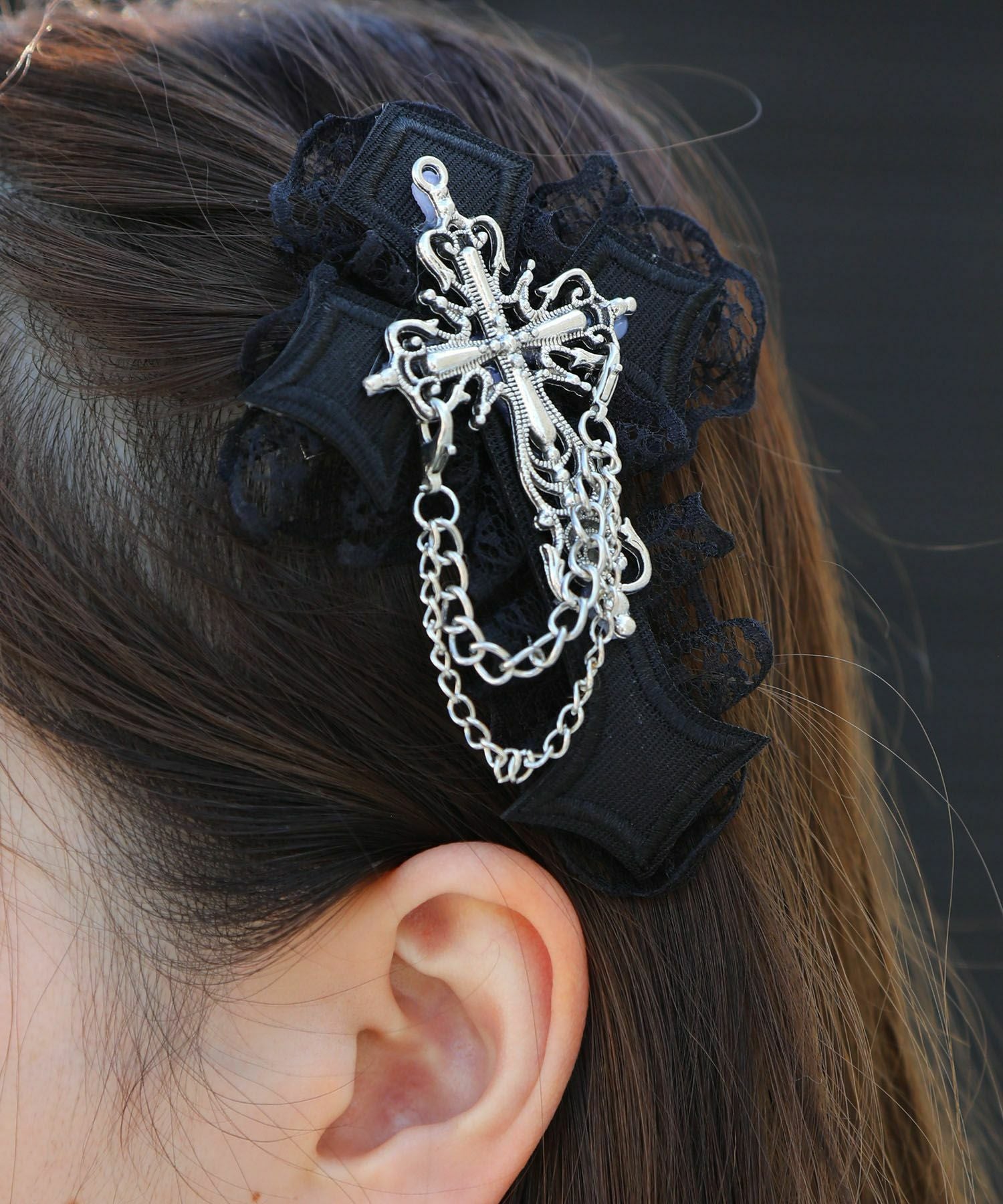 38%OFF】ヘアクリップ/ヘアピン/レースクロス＜メール便対応