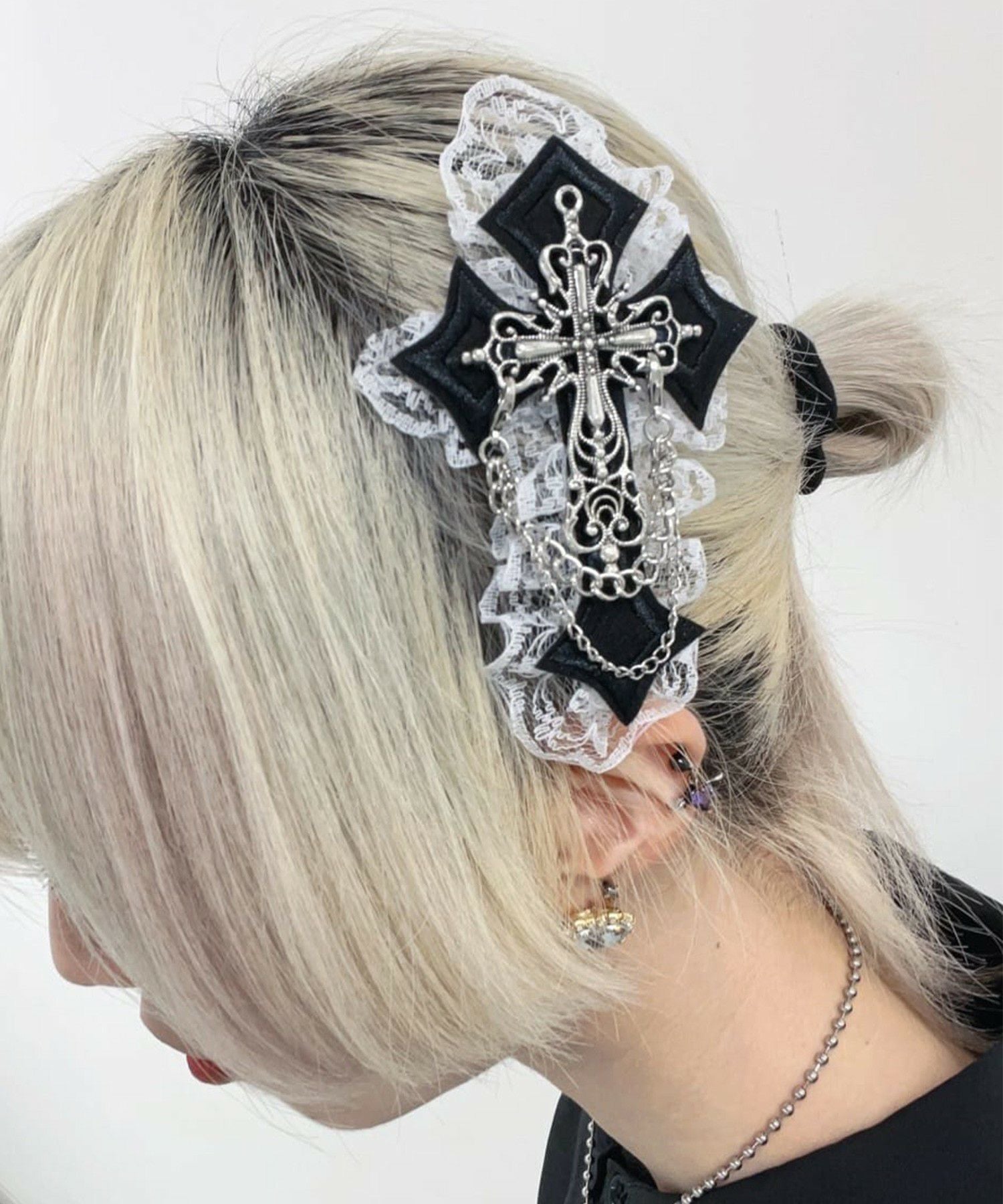 38%OFF】ヘアクリップ/ヘアピン/レースクロス＜メール便対応
