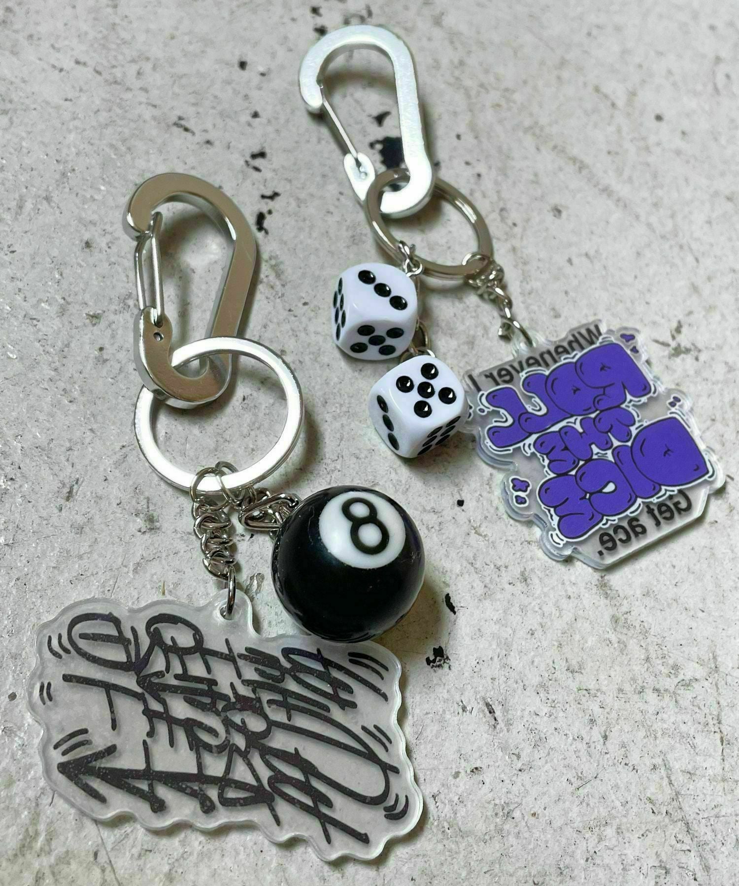 47%OFF】カラビナキーホルダー/2SET＜メール便対応＞ | SPINNS WEB