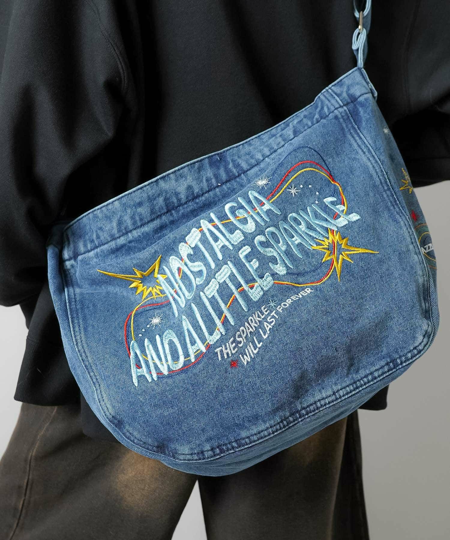 85%OFF】デニム地ショルダーバッグ/GROOVY | SPINNS WEB STORE