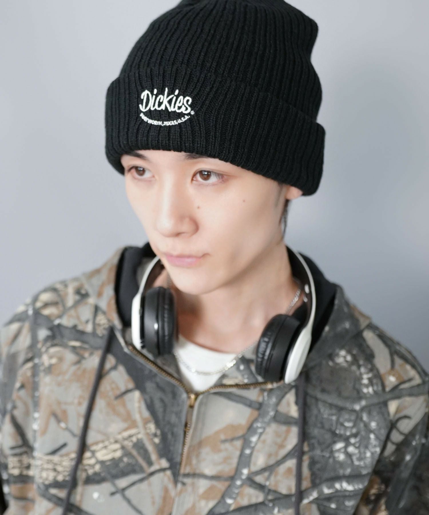 ≪Dickies/ディッキーズ≫スマイルロゴ刺繍ニットビーニー/ワッチ
