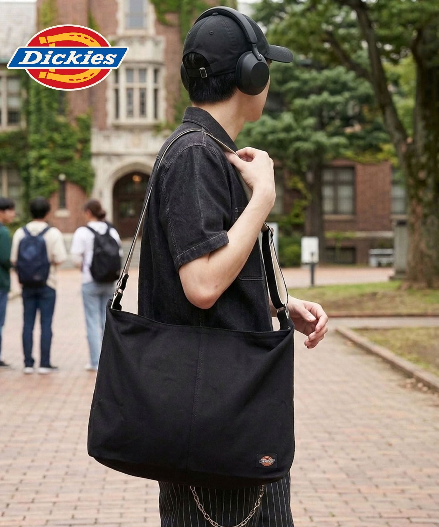 ≪Dickies/ディッキーズ≫キャンバス地ショルダーバッグ/大容量/A4