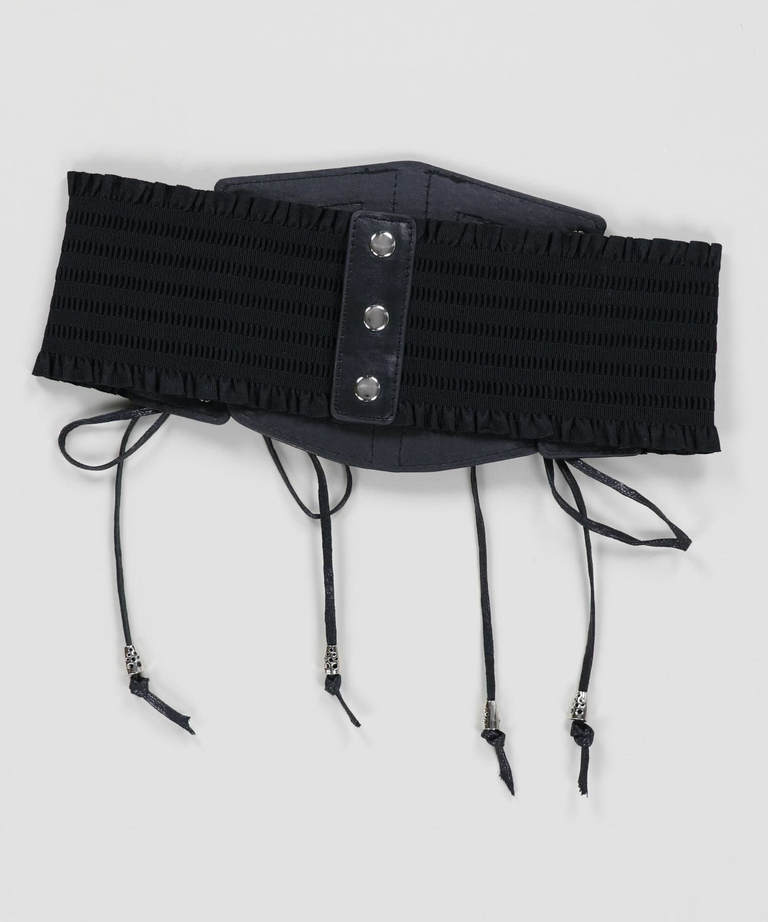 2ベルトレースアップ 合皮コルセット | SPINNS WEB STORE | SPINNS