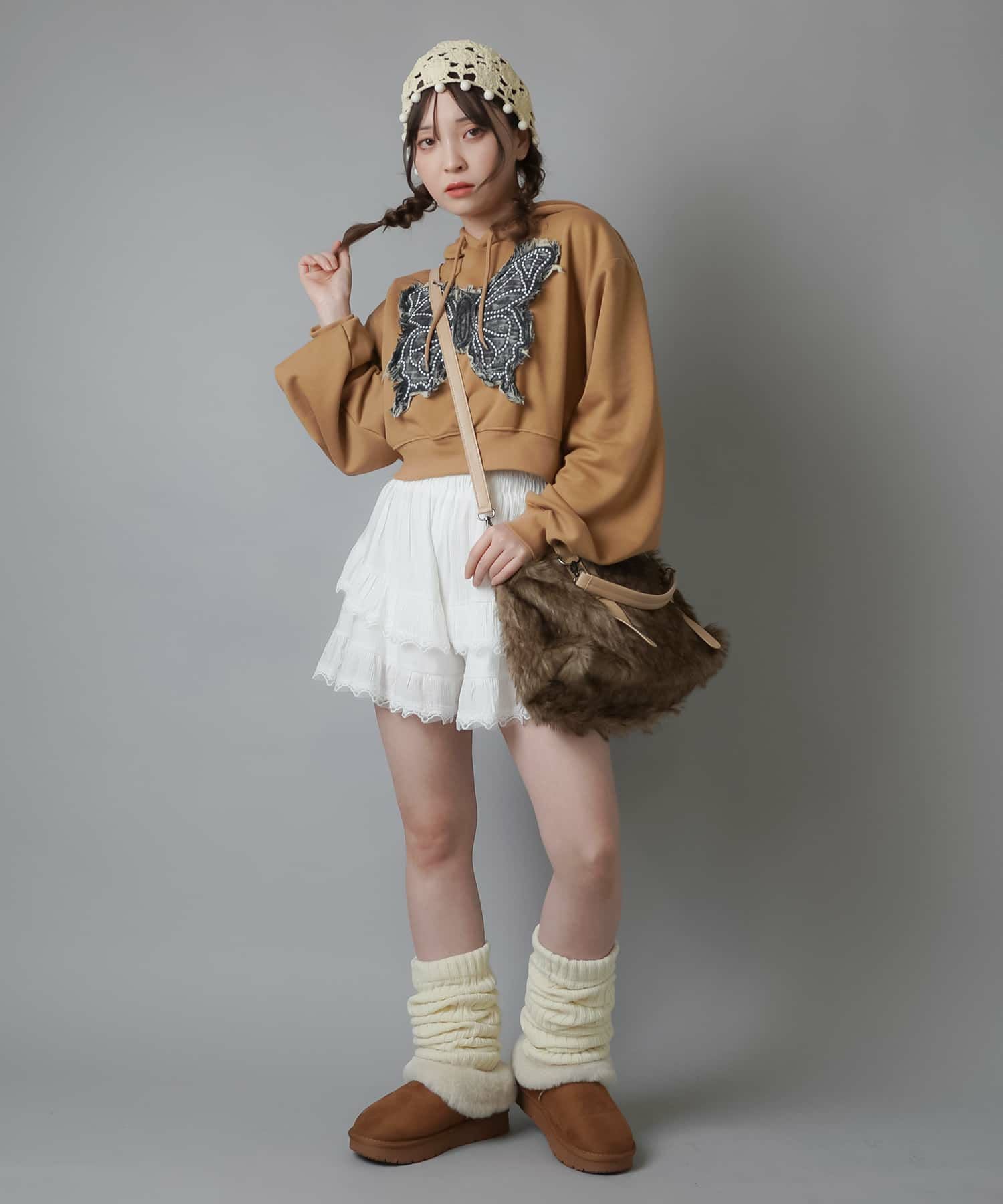 33%OFF】ビッグニットレッグカバー/70cm/#フェアリーグランジ | SPINNS